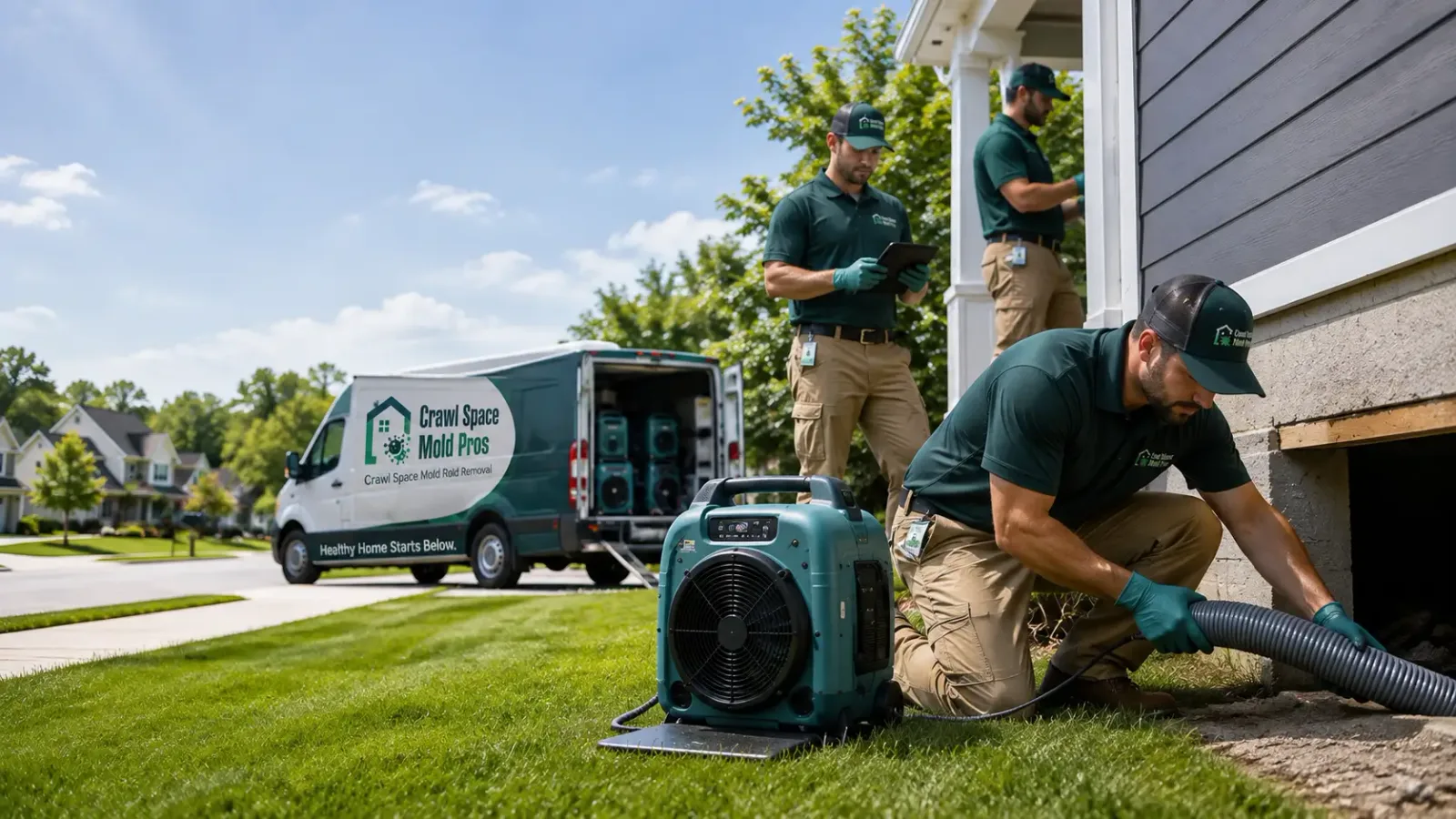 Crawl Space Mold Removal in Montrose, SD
